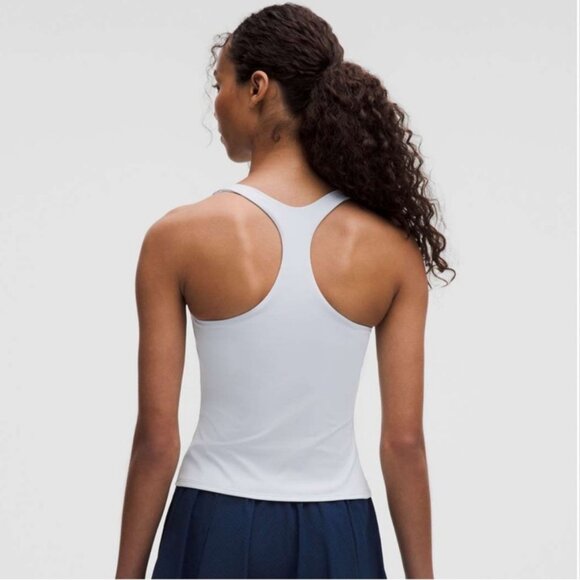 Lululemon NWT Lightweight Tennis Tank Top *Medium Support, B/C Cup Starch Blue - Picture 2 of 6